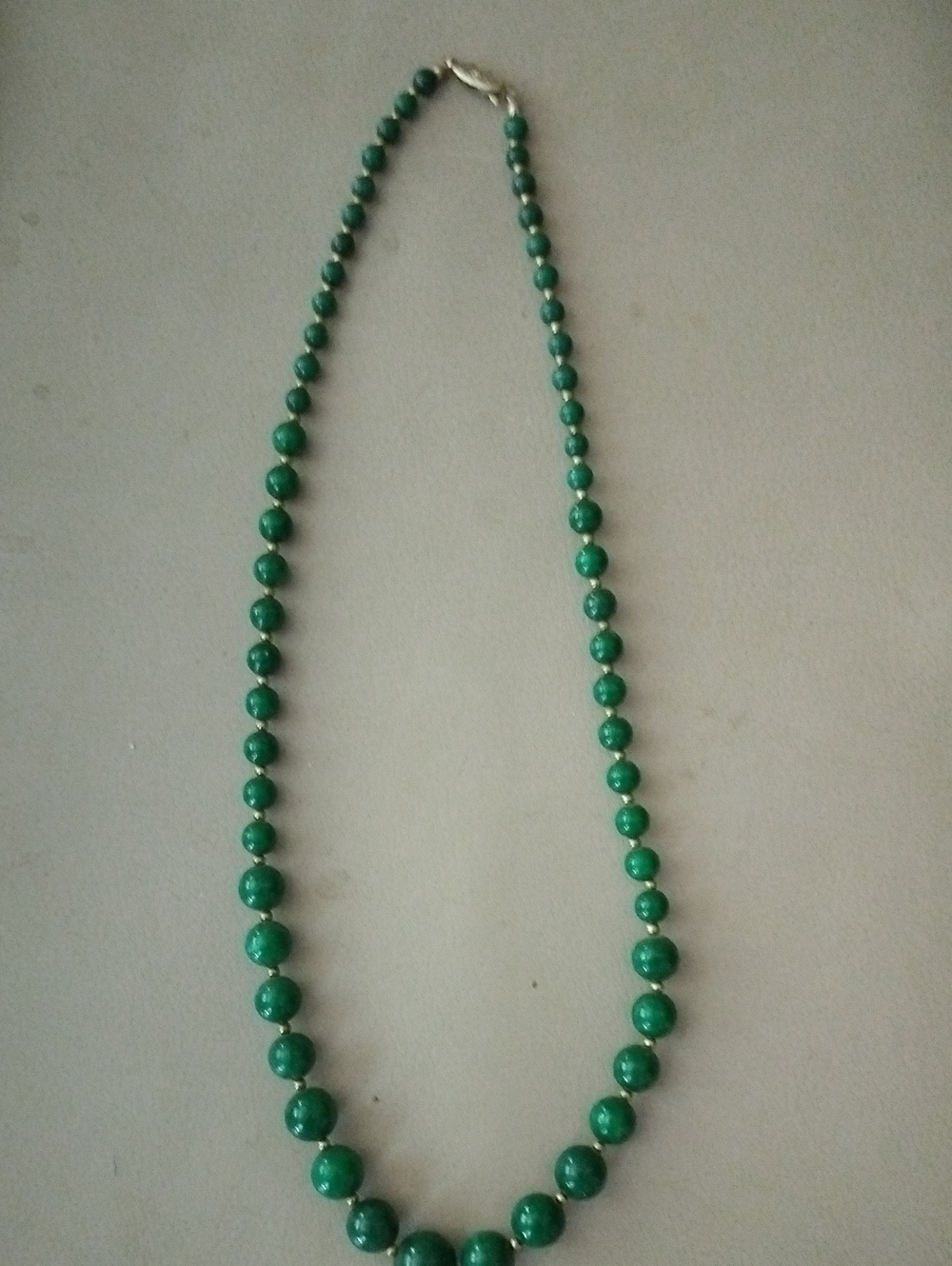 MALACHITE BEADED 14K BEADS